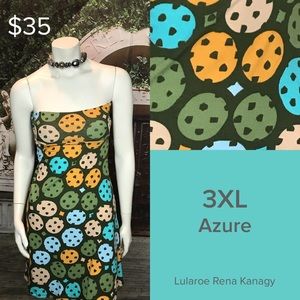 LuLaRoe Azure Cookie Skirt 2XL